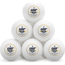 USR Starter 10 lu 1 Yıldız Masa Tenisi Topu Beyaz