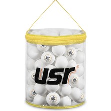 USR Starter 100 lü 1 Yıldız Masa Tenisi Topu Beyaz