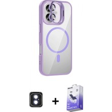 Marsilyan™- iPhone 16 Kılıf Yadigar Asil Koleksiyonu - Siyah Bilvis 5in1 5d Magic Hayalet Cam Ekran Koruyucu + Pvd Metal Kamera Lens - Mı