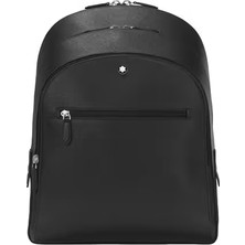 Montblanc Sartorial Deri Orta Boy 3 Bölmeli Sırt Çantası 198587