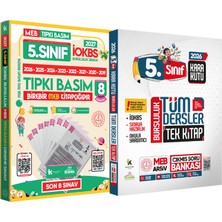 Karakutu Yayınları 2027 5.Sınıf İOKBS PAKET 8li Tıpkı Basım/Tüm Dersler Tek Kitap Çözümlü Çıkmış Soru Bankası 2li Set