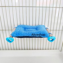 Alice Shop Sultan Sevda Cennet Papağanı Muhabbet Kuşu ve Boyutlarındaki Kuşlar Için Yatak Hamak Yastık Minder