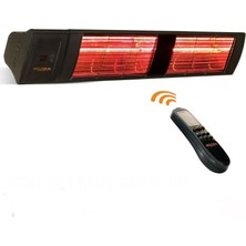 Goldsun Supra Plus 4000w Kumandalı Elektrikli Isıtıcı IP55 Suya Dayanıklı Dış Mekan İçin Tasarlandı
