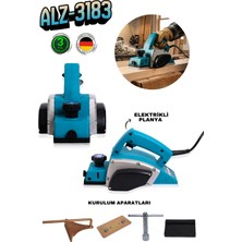 Allizer German Allizer ALZ-3183 880W Profesyonel Elektrikli Planya
