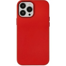 Ne Lazım Bana Apple Iphone 13 Pro Kılıf Asya Deri Silikon - Kırmızı