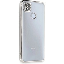 Ne Lazım Bana Xiaomi Redmi 9c Kılıf Razer Lensli Silikon - Gümüş