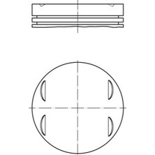 Mahle Depomix Piston Segman 0.50MM 84.50MM Bmw M54 B30 E46 E39 E60 E65 E83 E53 Z3 Z4