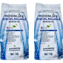 Moonlife Specıal Balance Npk Sıvı Gübre 18-18-18+Te (2 Adet)