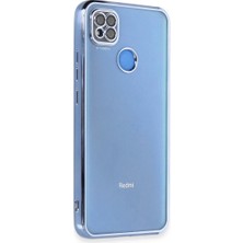 Ne Lazım Bana Xiaomi Redmi 9c Kılıf Razer Lensli Silikon - Açık Mavi
