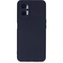 Ne Lazım Bana Realme 9i 4g Kılıf Nano Içi Kadife Silikon - Lacivert