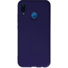 Ulu Pazarlama Huawei P20 Lite Kılıf Nano Içi Kadife Silikon - Mor