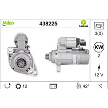 Valeo Depomix Marş Motoru 12V 2kw 12DİŞ Transporter T6-Passat-Golf Vi-Ibiza 1.6tdi-2.0tdi 08