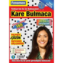 Ne Lazım Bana Fenomen Kare Bulmaca 1