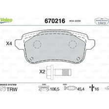 Valeo Depomix Arka Balata Renault Megane Iv 15 Espace V 15 Megane Iv Grandtour 16 Talisman 15