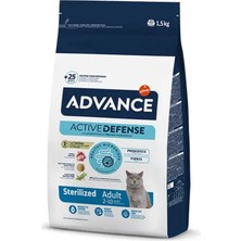 Advance Cat Sterılızed Turkey 1,5 Kg
