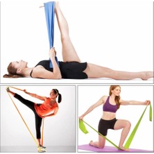 Leyaton Pilates Bandı 3'lü Set Pilates Lastiği Egzersiz Bandı Kullanım Amacı: Vücut Geliştirme