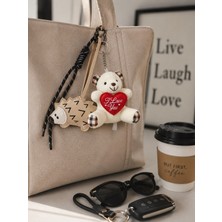 Home Dekor Hediye Sevgiliye Hediye Çanta Aksesuarı Peluş Ayıcık & Kirpi & Kedili Kanca Çanta Süsü Charmı Aksesuarı