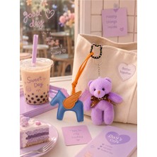 Home Dekor Hediye Sevgiliye Hediye Çanta Aksesuar Peluş Sevimli Ayıcık & Kanatlı At & Kedili Kanca Charm Aksesuar Süsü
