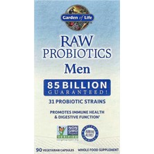 Garden Of Life Raw Probiotics Men 85 Billion Cfu 90 Vegetarian Capsules.