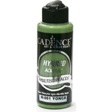 Cadence Multisurface Hibrit Boya 120 ml H061 Yonca Renk Su Bazlı Akrilik Boya Yüksek Kapatıcılık