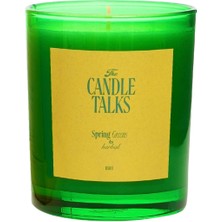 The Candle Talks Spring Greens Mini Cam Mum