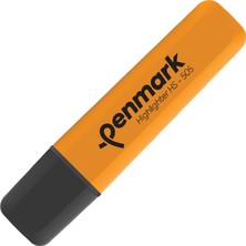Penmark Turuncu Neon Fosforlu Kalem 1 Adet Doldurulabilir ve Yüksek Renk Parlaklığına Sahip