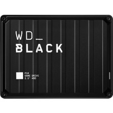 WD Black P10 5TB Taşınabilir Disk 2.5" USB 3.2 Hızlı Okuma/Yazma ve Dayanıklı Gövde WDBA3A0050BBK-WESN