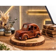 Basel Maison Vintage  Ahşap El Yapımı Araba Biblo