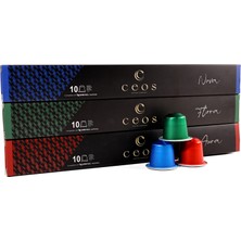 Ceos Coffee Ceos 30'lu Klasik Kapsül Seti