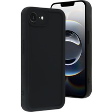 MobaxAksesuar Apple iPhone 16E Kılıf Kamera Korumalı Kalın Kenarlı Viera Silikon Case