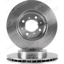 Otozone Depomix Ön Fren Diski Ha Kanalli Honda Civic 1.4l 1.6l B16A2 D14A D16Y4 Ma MB Ej Ek El Kasa 96-00 / 1. 6l D16V1 D16W7 Vtec Vti Ep Es Eu Kasa 01-05 / City 1.4l L13Z1 Gm1 Kasa 08- / Jazz 1.4l L13Z G