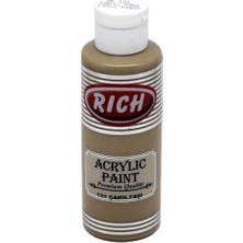 Rich Akrilik Boya 120 cc Çakıl Taşı 131 Mükemmel Yapışma ve Örtme Gücü ile