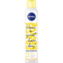 Nivea Kuru Şampuan 200 ml Açık Saç Tonları İçin Renk Koruyucu Özellikli Kadın Kullanıcıya Uygun