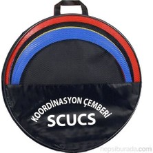 Scucs SCX 1120 Koordinasyon Çemberi Hız Halkası 6 Adet 42 cm ve 48 cm Çaplı Renkli Set