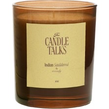 The Candle Talks Indian Sandalwood Mini Cam Mum