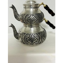 Çaydanlık Işlemeli Model 1 Kalaylı
