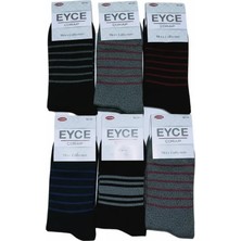 Bemy Store Ucuz Erkek Çorabı Çember Desenli Asorti 6 Adet