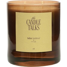 The Candle Talks Indian Sandalwood Midi Cam Mum