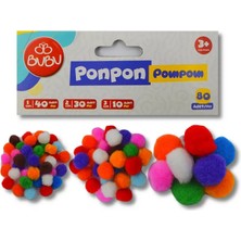 Bu-Bu HS0025 Ponpon Karışık 60LI