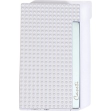 Caseti Gümüş 3D Tasarımlı Perde Alev Tek Torch CA-555(14)