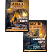 Sasta Dedektif Dava Çözme Oyunu Set-4