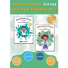 Anonim Yayıncılık 3–6 Yaş Minik Adımlar Atolyesi Eğitim Seti 2 Kitap