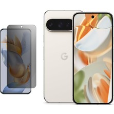 ECR MOBILE Google Pixel 9 Pro 5g ile Uyumlu Mat Hayalet (Privacy) 9h Kırılmaz Nano Ekran Koruyucu