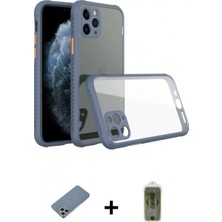 Marsilyan™- iPhone 11 Pro Kılıf Nova Asil Özel Seri - Siyah Joko Magic 5d Hayalet Cam + Shine Kamera Lens Koruma Cam - Gs
