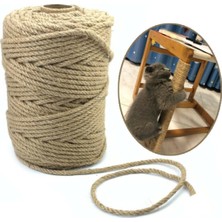 Alfa Tasarım 6 Mm X 50 Mm Kedi Tırmalama İpi Doğal Sisal ile Ekonomik ve Sağlıklı Çözüm