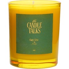The Candle Talks Cozy Citrus Mini Cam Mum