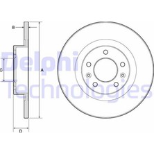 Delphi Depomix Arka Fren Aynasi P508 1.6VTI-1.6THP-1.6HDI-2.0HDI 10 - 290X12X10