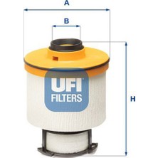 Ufi Depomix Yakit Filtresi Toyota Hilux Revo 2.4l 2gdftv GUN125 15-