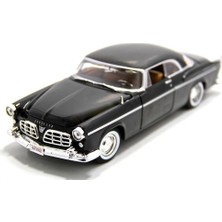 Motormax 1:24 Ölçek Siyah Diecast Model Araba Chrysler C300 Hobi Amaçlı Koleksiyon Aracı