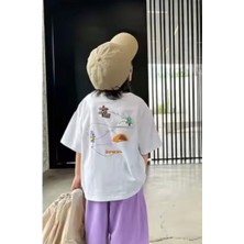 Nigrum Pardus Nıgrum Pardus Yeni Sezon Brave Kamp Zamanı Sırt Baskılı %100 Pamuk Erkek Çocuk T-Shirt